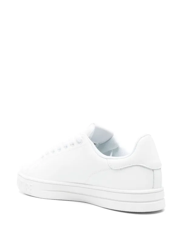 ★Versace★ Jeans Couture ホワイト Court 88 スニーカー Court 88 Sneakers White,Print | VERSACE