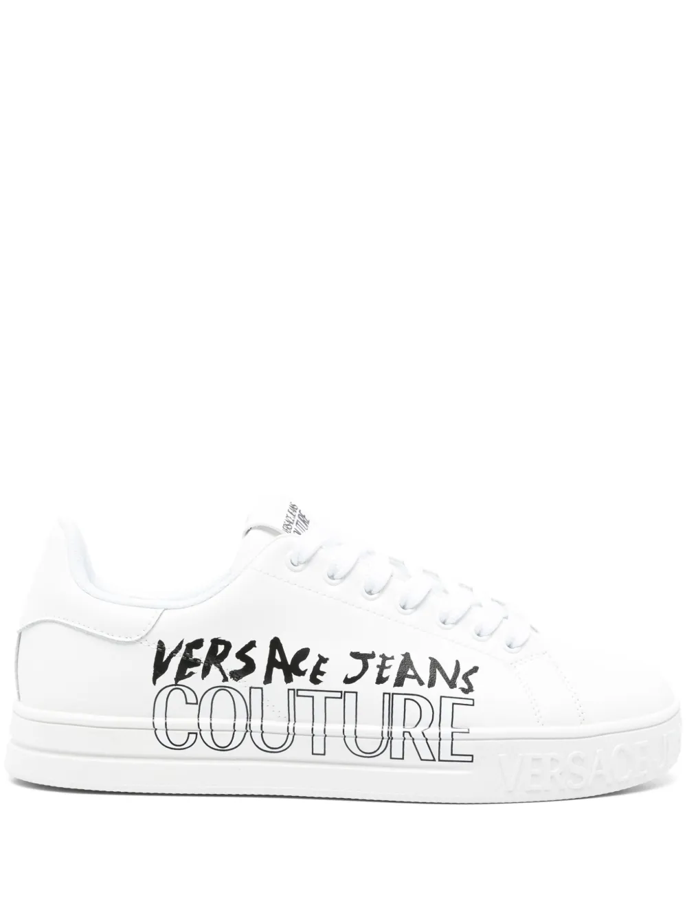 Versace Jeans Couture Court 88 slip-on sneakers Wit