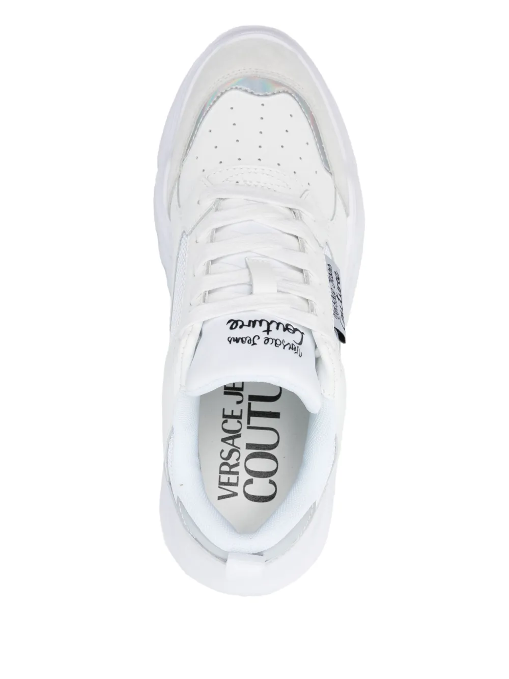 Versace Jeans Couture logo-patch sneakers White