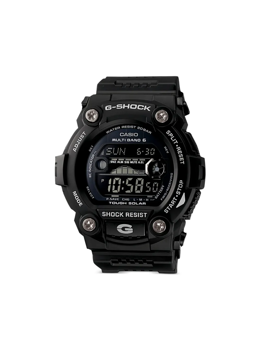 G-Shock G Shock GW7900 BlackOut Digital Tide Graph Resin W "BLACK" | negro | Image 1