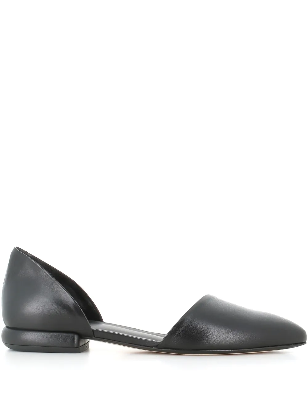 Officine Creative leather ballerina shoes – Black