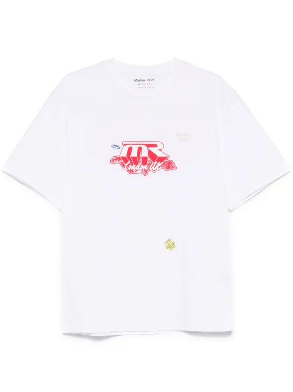 【関税&送料込】Martine Rose Light Pink Cotton T-Shirt Martine Rose Light Pink Cotton T-shirt | ModeSens