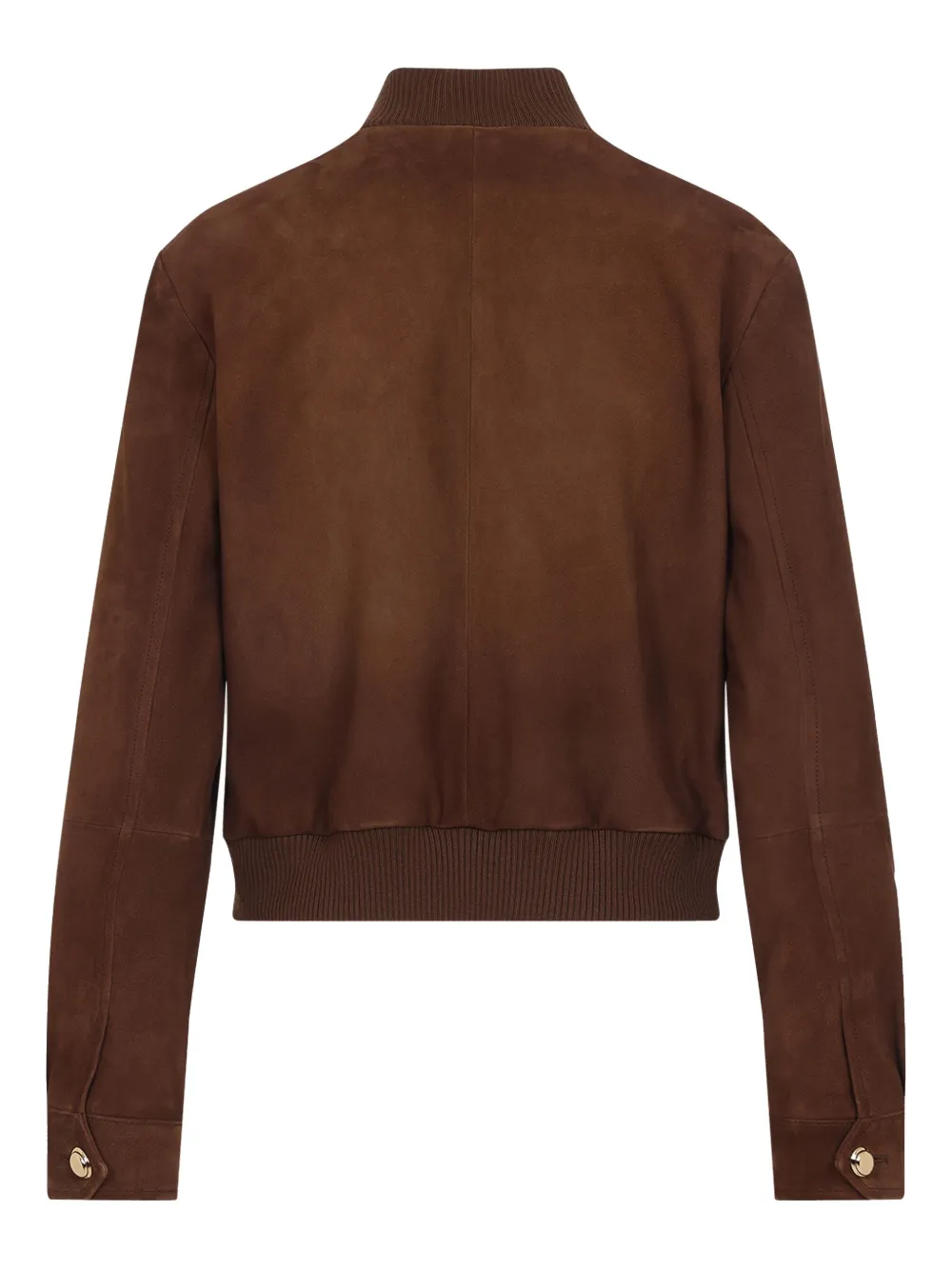 Miu Miu suede jacket - Bruin