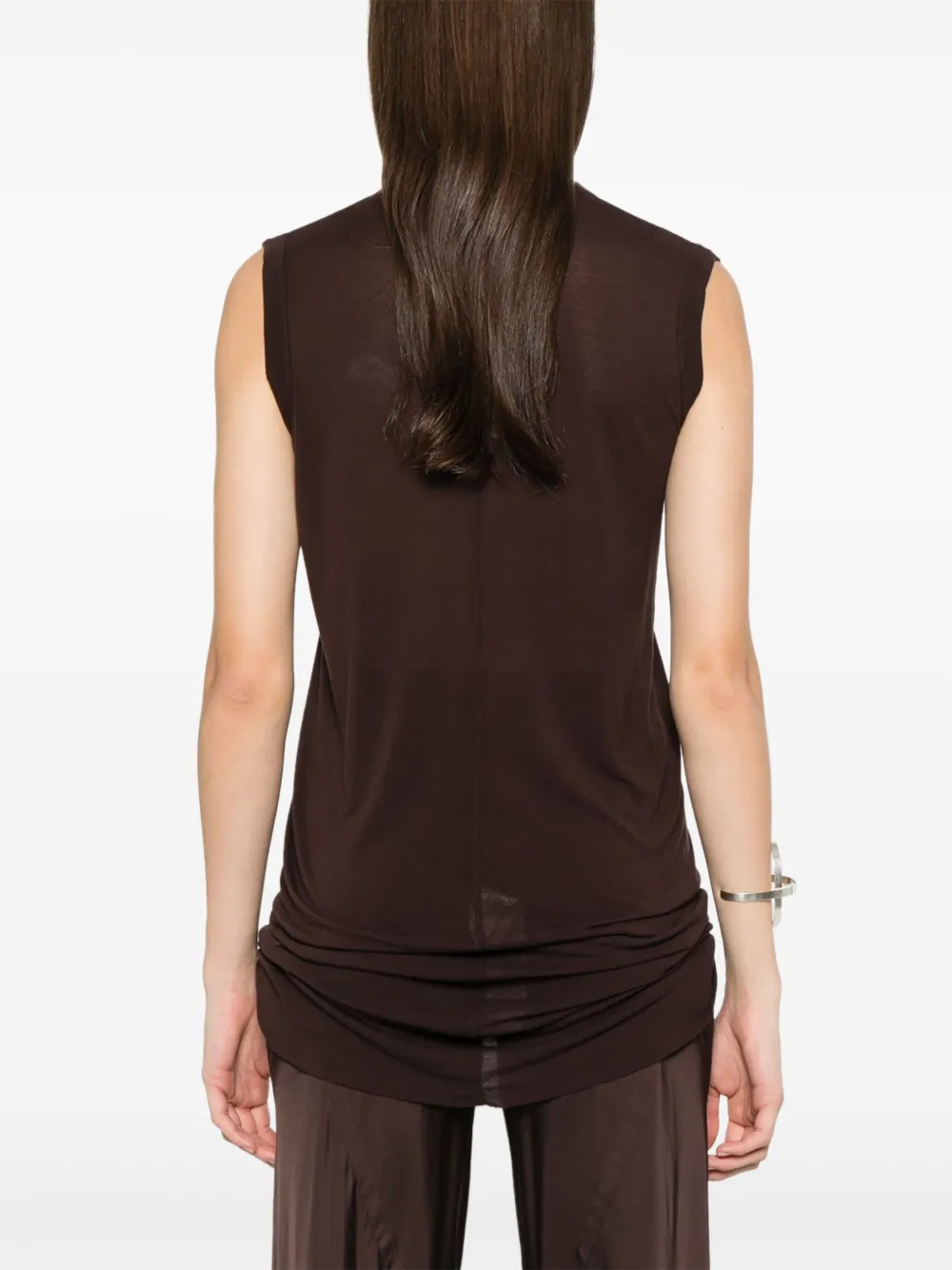 Rick Owens Tanktop met V-hals Bruin