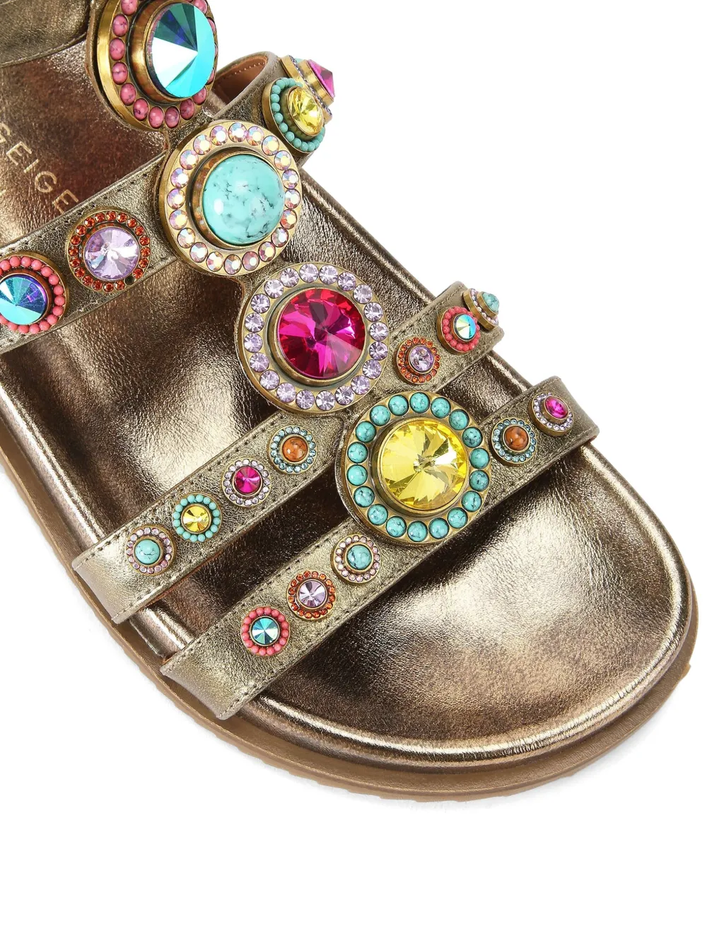 Kurt Geiger London Octavia sandalen Bruin