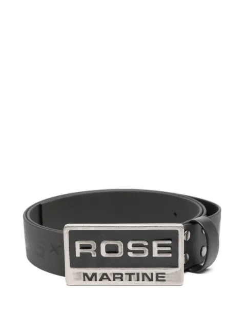 Martine Rose logo-buckle belt