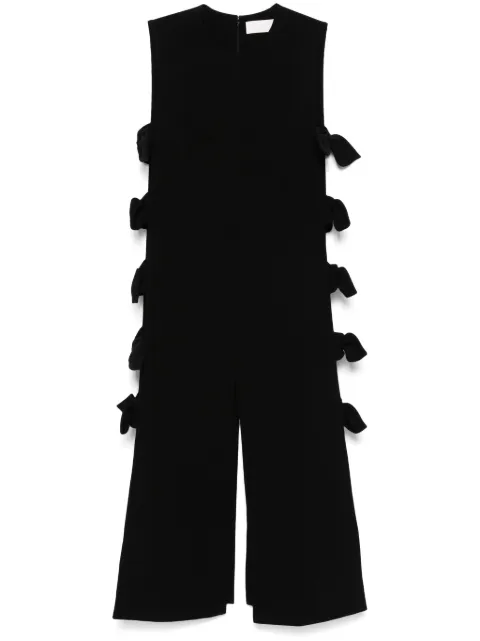 RACIL vestido largo en crepe