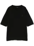 Moncler logo-patch T-shirt - Black