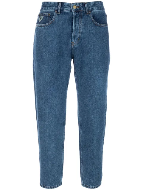 LOIS JEANS  logo-patch jeans