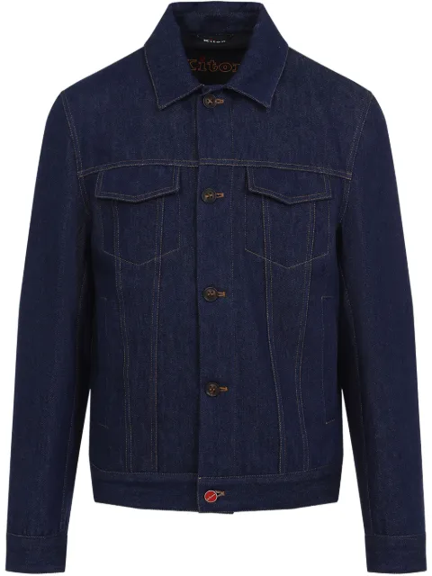 Kiton denim jacket