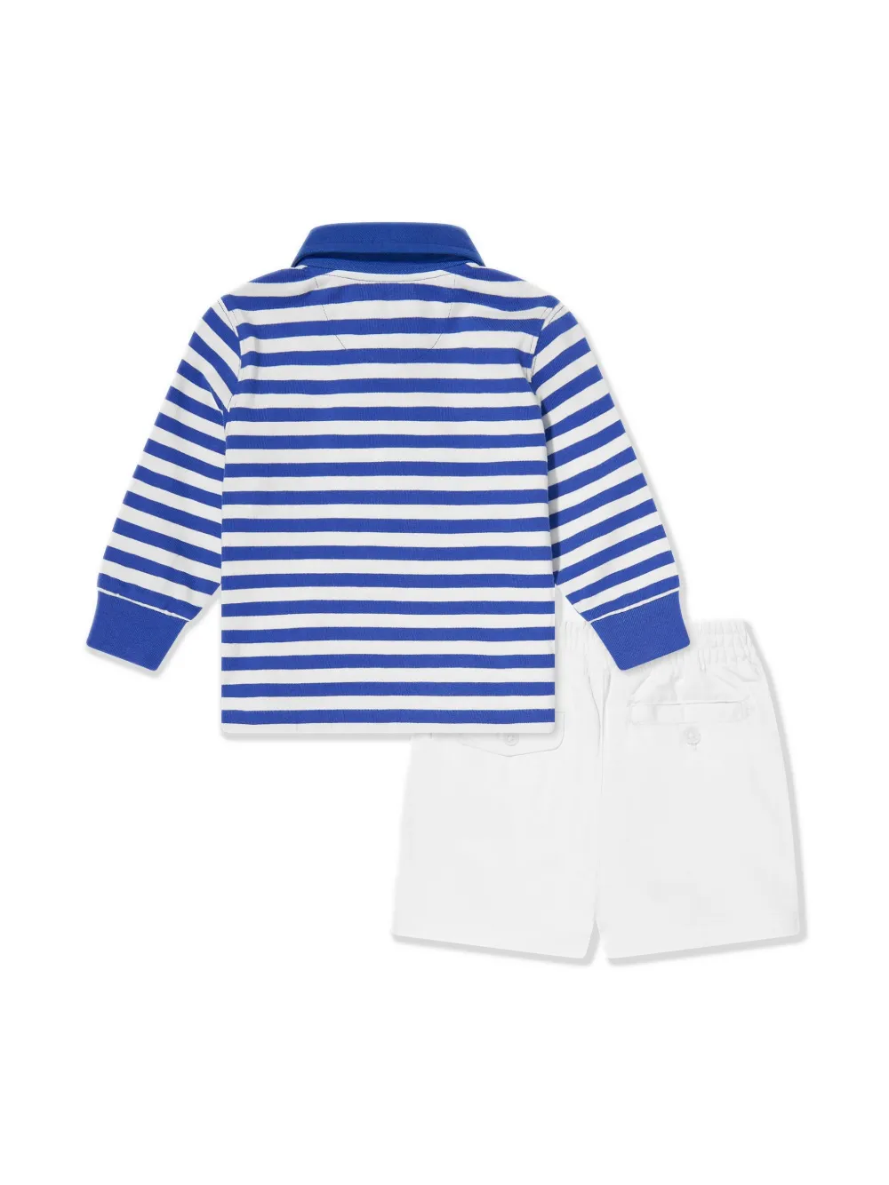 POLO RALPH LAUREN KIDS Polo Pony short set - Blauw