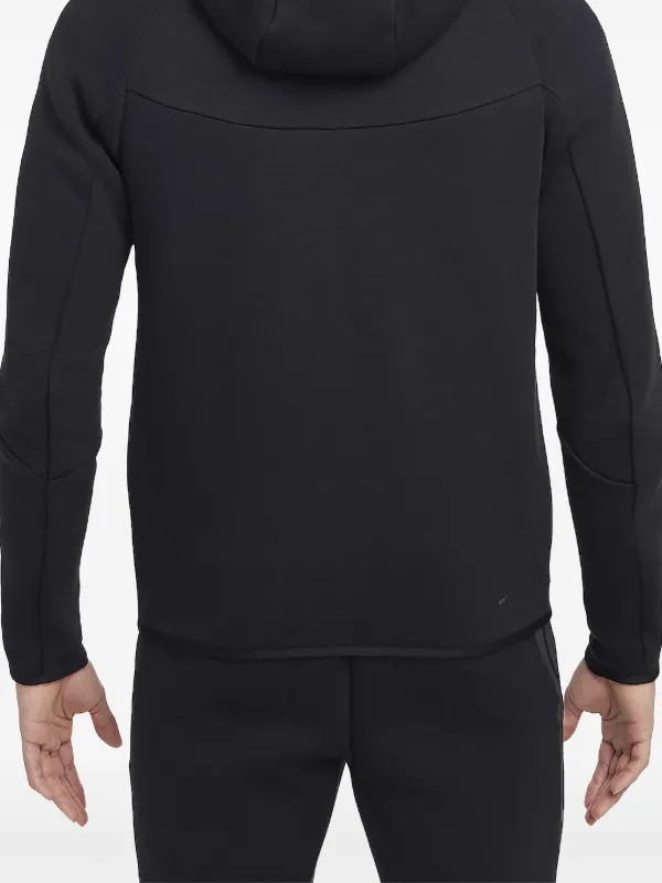 【NIKE】 Tech Fleece Windrunner ★ Hoodies ★ Black Nike Men's Tech Fleece Full-Zip Windrunner Hoodie (Black, S
