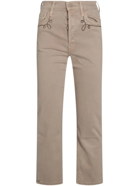 MOTHER straight-leg jeans