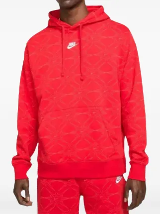 nike aop gel fleece pullover hoodie