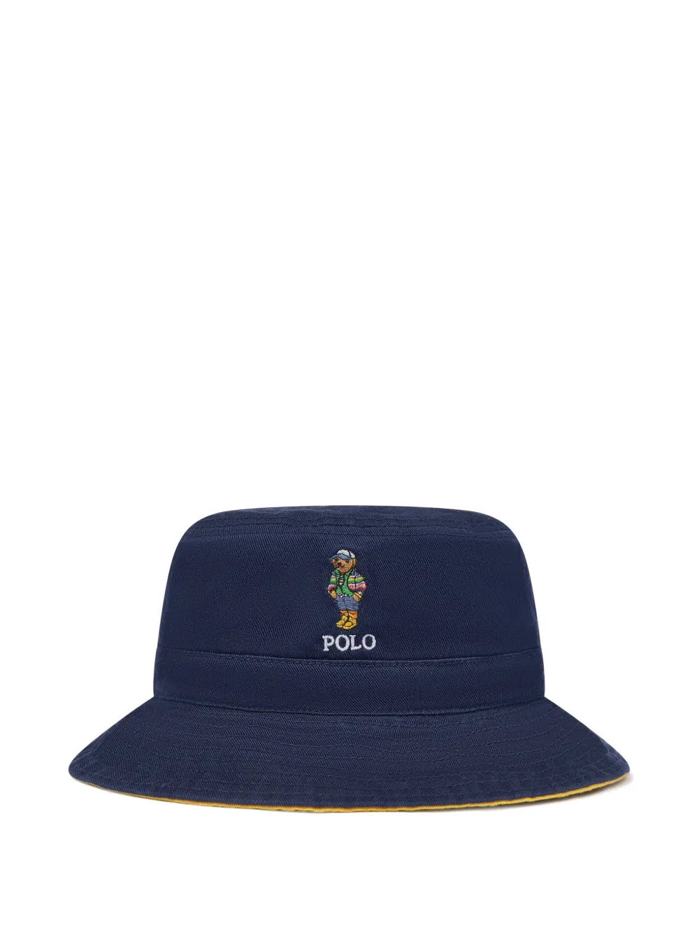 POLO RALPH LAUREN KIDS Polo Bear omkeerbare vissershoed Blauw