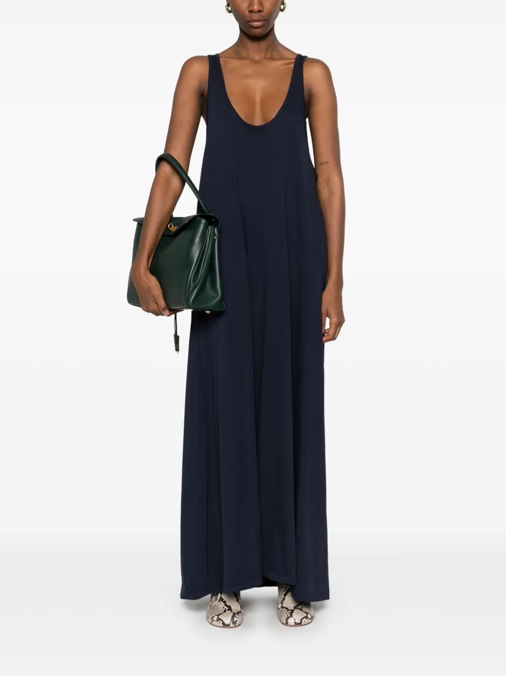 Société Anonyme A-line maxi dress - Blauw