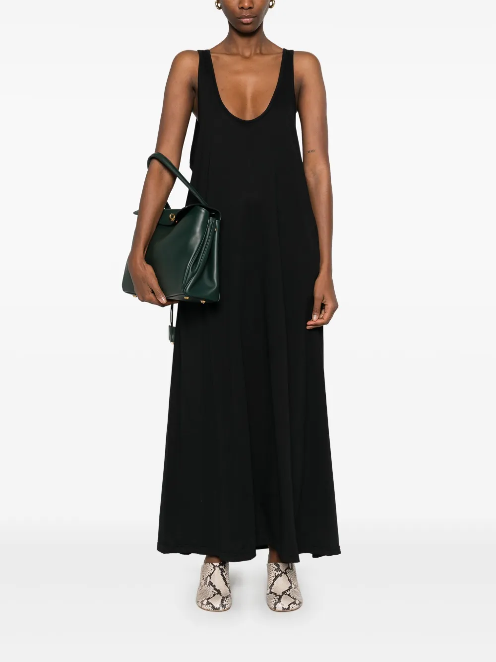 Société Anonyme A-line maxi dress - Zwart