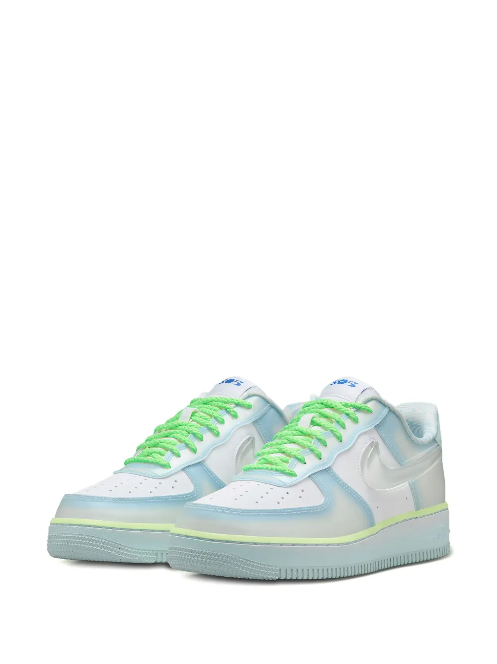 Nike x Serena Williams Air Force 1 Low " Design Crew Psychic Blue" sneakers White