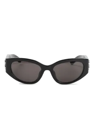 Balenciaga Eyewear Bossy キャットアイ サングラス | ブラック Balenciaga Eyewear Bossy キャットアイ サングラス | ブラック