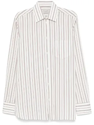 Maison Margiela メゾン・マルジェラ ストライプ パデッドシャツ