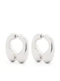 Panconesi P Helix earrings - Silver