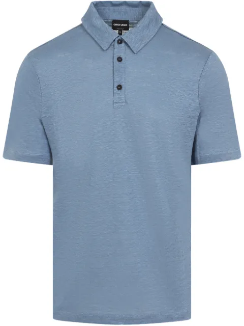 Giorgio Armani Camisa polo de linho
