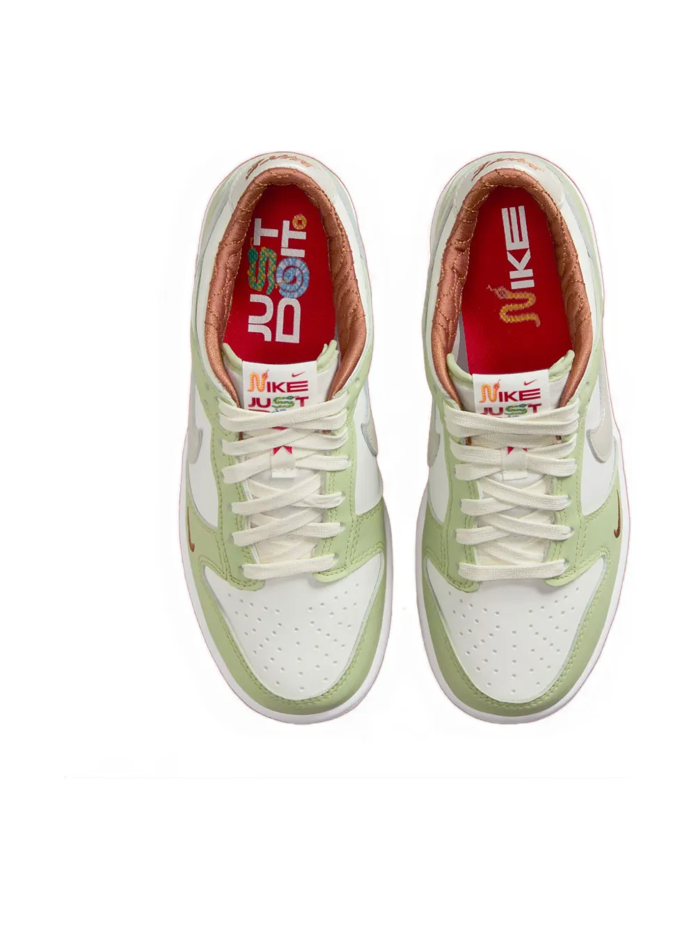 Nike Dunk Low "year Of The Snake" Sneakers In Green