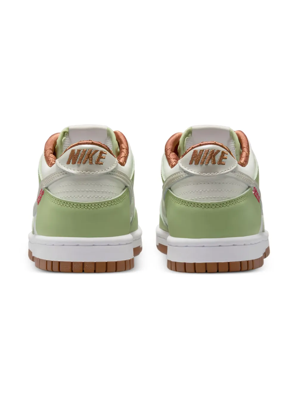 Nike Kids Dunk Low "Year of the Snake" sneakers Groen