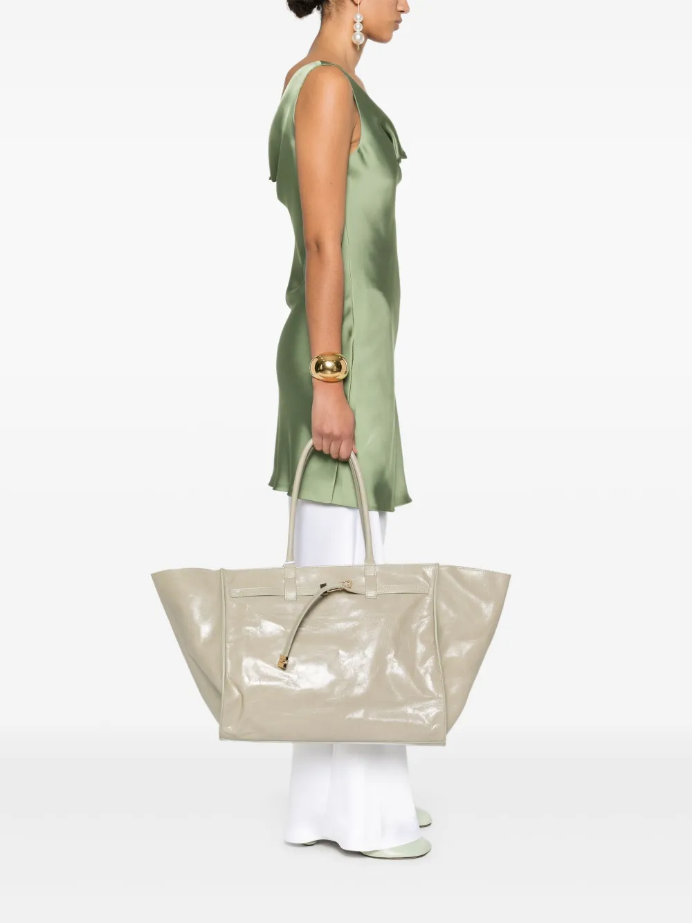 Benedetta Bruzziches Mame shopper - Groen