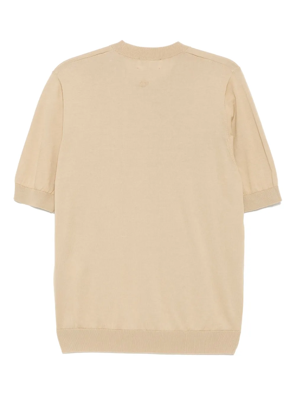 Lardini Katoenen T-shirt - Bruin