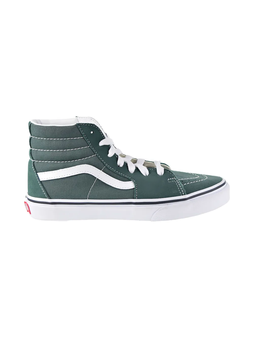 Vans Kids Sk8-Hi "Trekking Green True White" sneakers