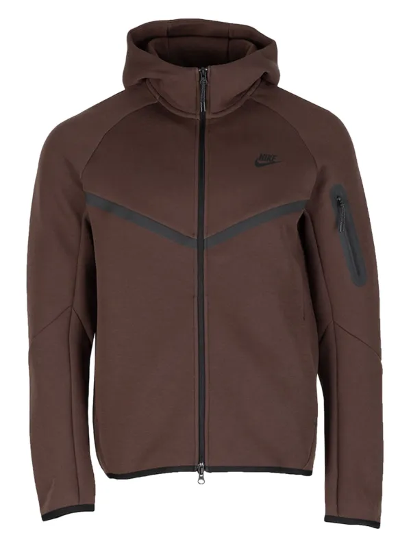 nikelab brown hoodie