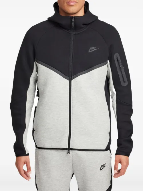 Veste Tech Windrunner 'Black/Dark Heather Grey' - Nike - Modalova