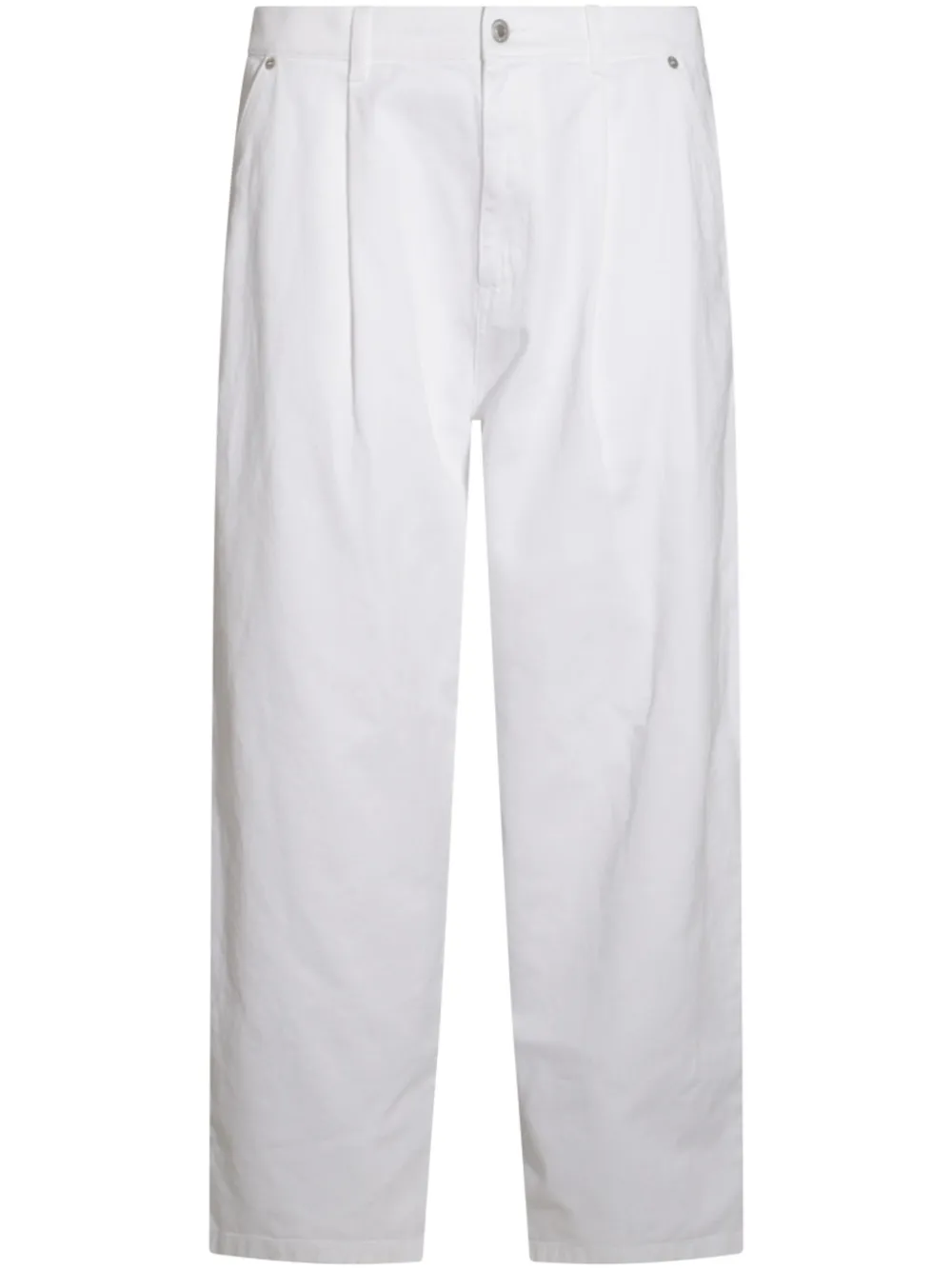 Moschino Oversized jeans Wit