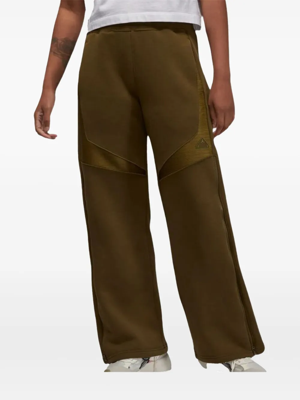 Nike 23 Engineer "brown" Fleece Track Pants In Brown