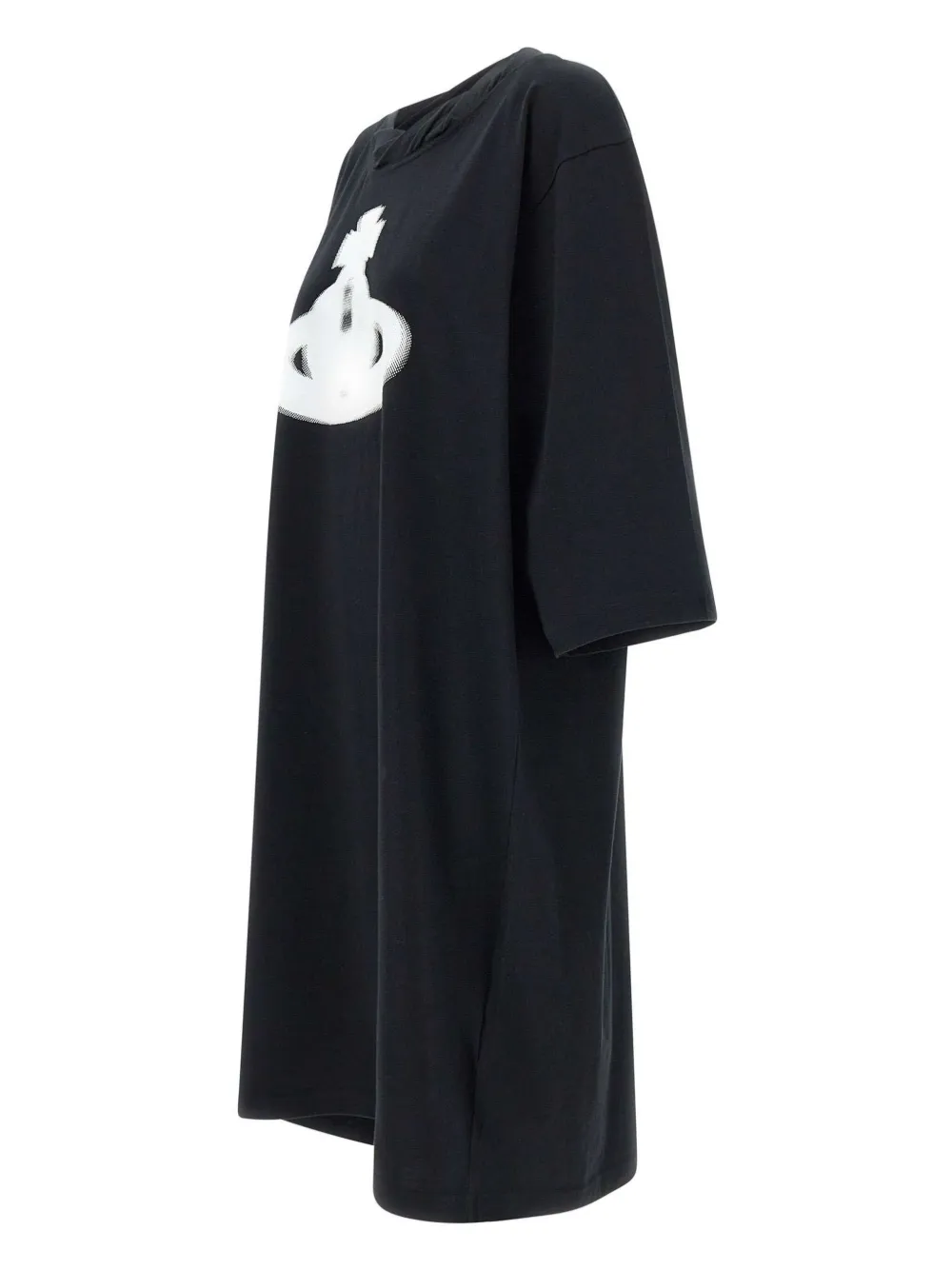 Vivienne Westwood Jurk met Orb-patroon Zwart