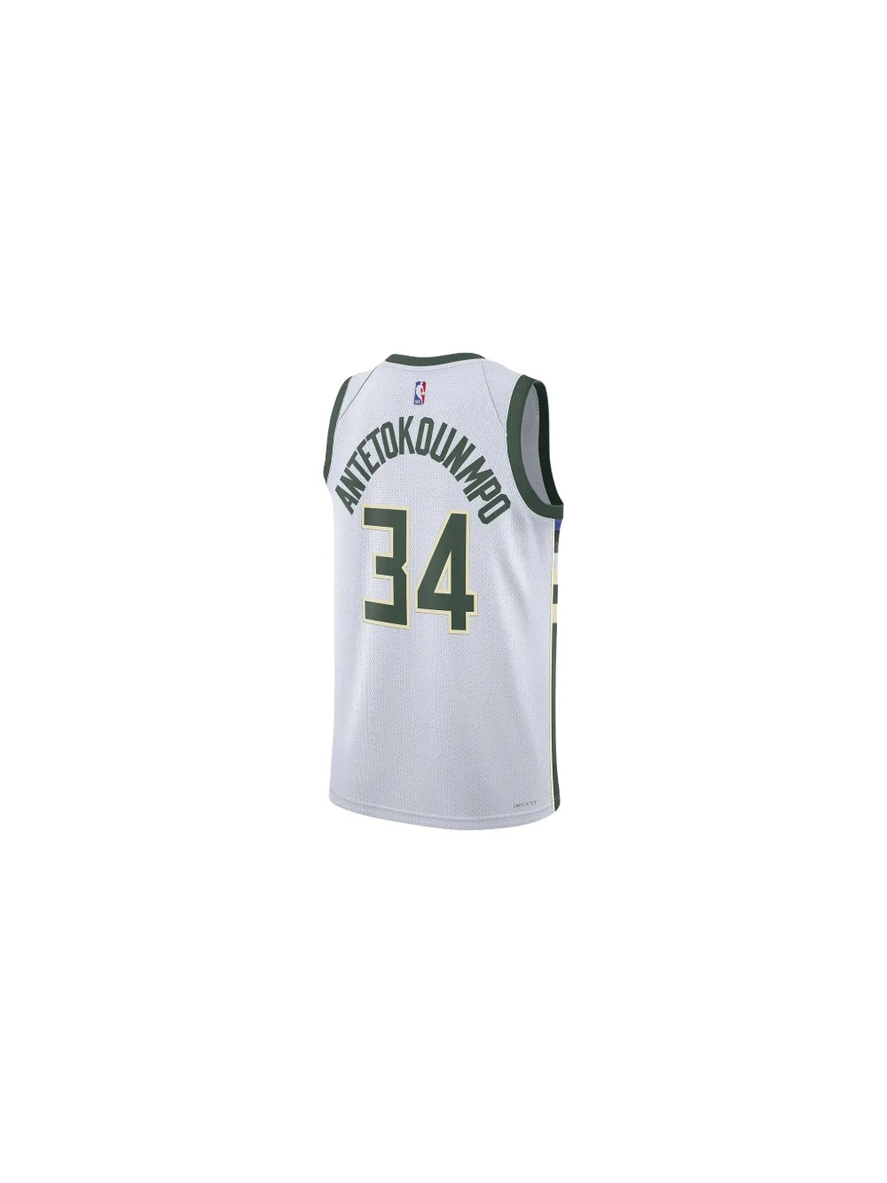 Nike Milwaukee Bucks 22 23 Dri-FIT NBA "White" swingman jersey Wit