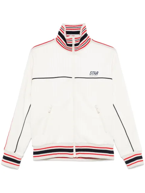 Golden Goose جاكيت بأطراف مخططة