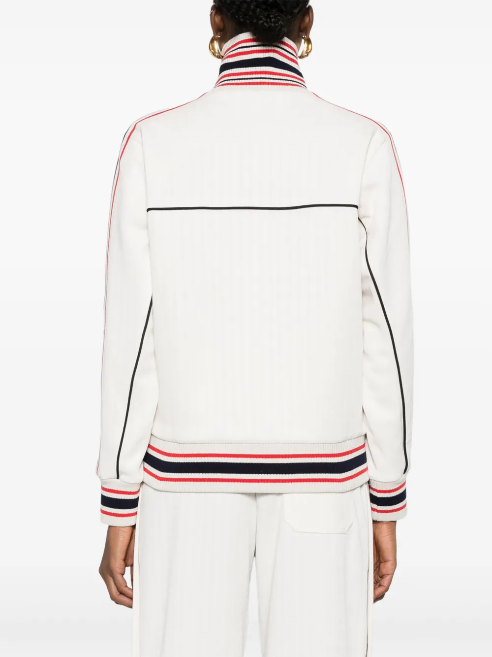 Golden Goose striped-trim jacket | Clothing | Image 4