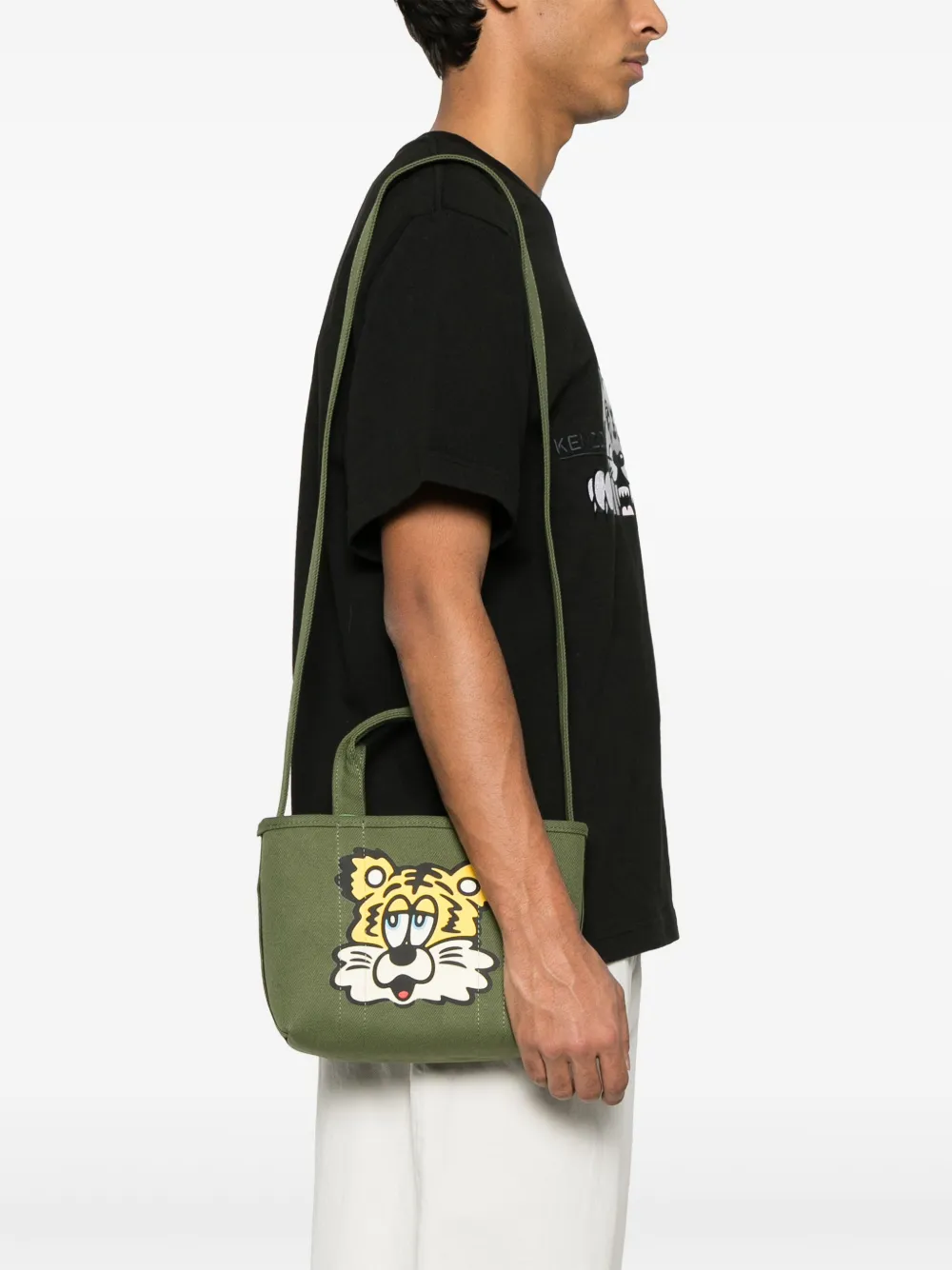 Kenzo Verdy Market kleine shopper - Groen