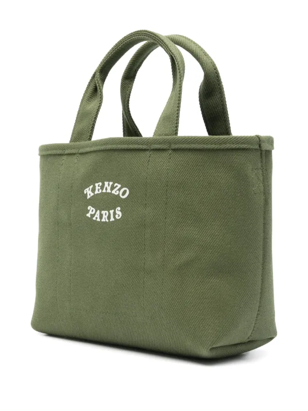 Kenzo Small Verdy Market Tote Bag | Green | FARFETCH