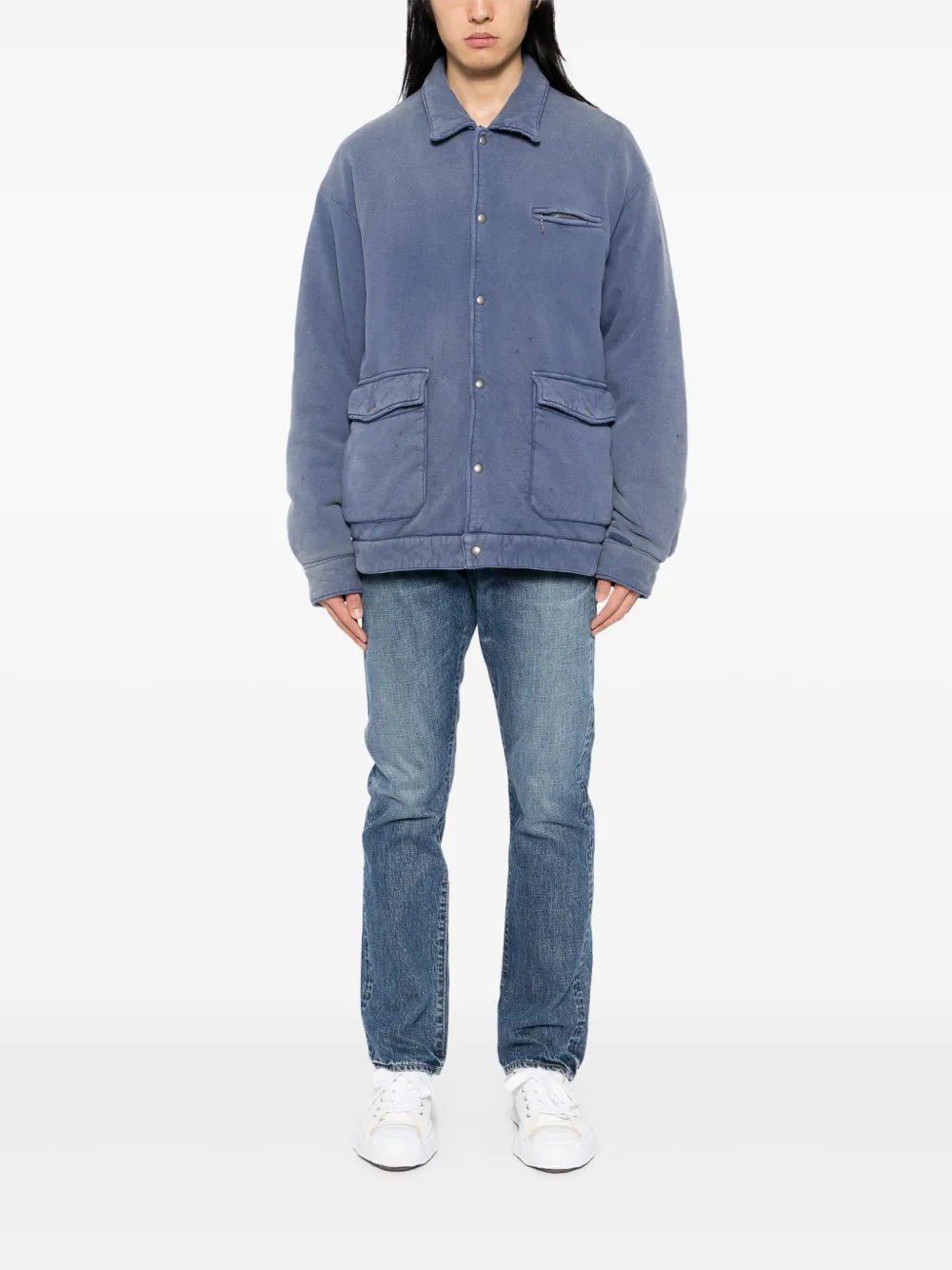 visvim Grenier donsjack - Blauw