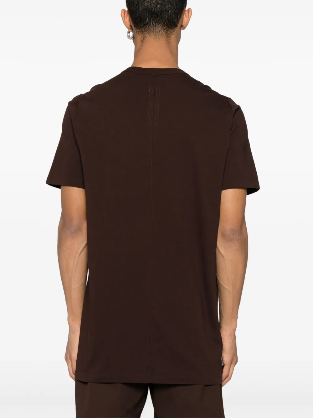 Rick Owens T-shirt met print Bruin
