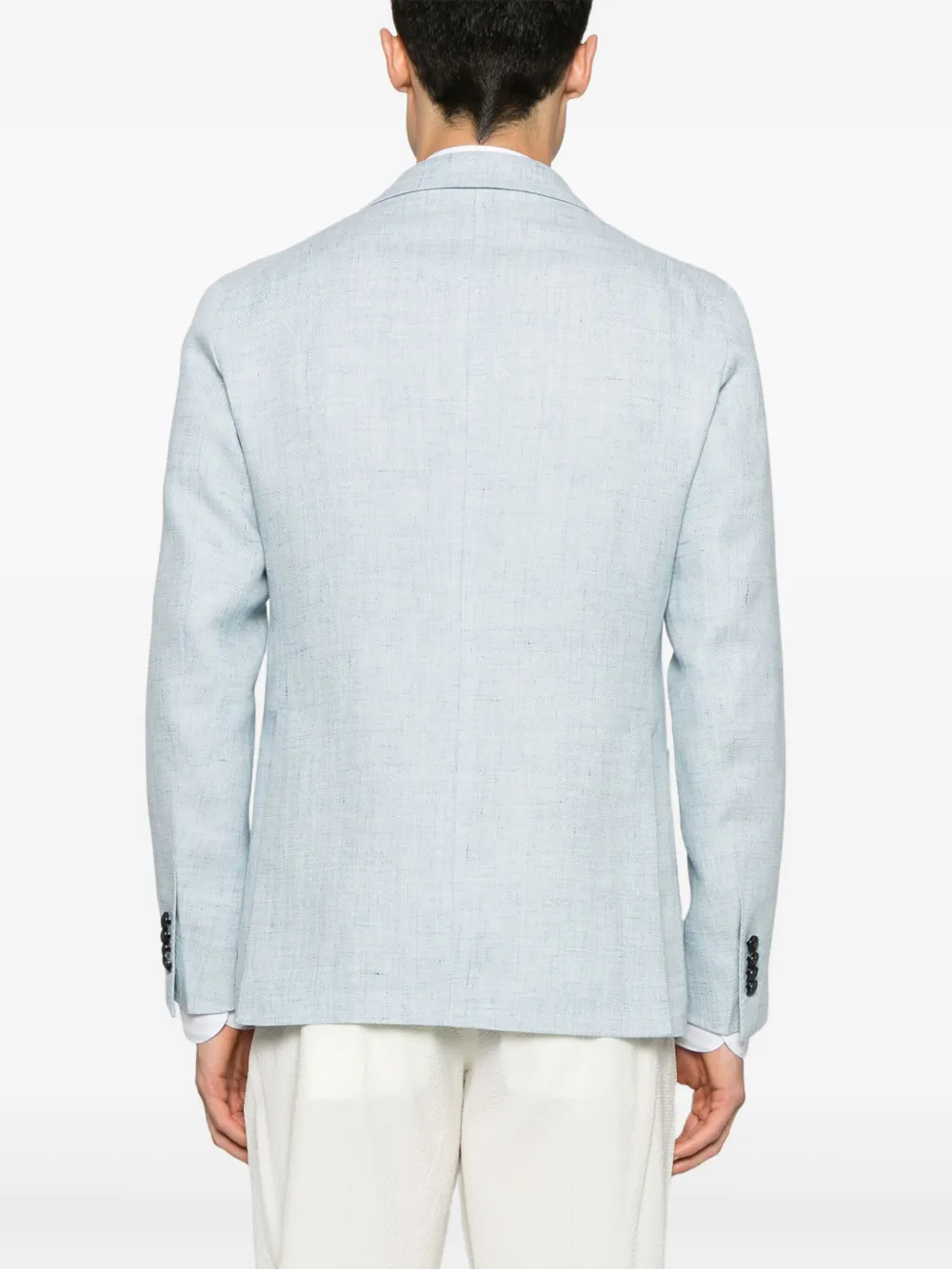Tagliatore Blazer met enkele rij knopen Blauw