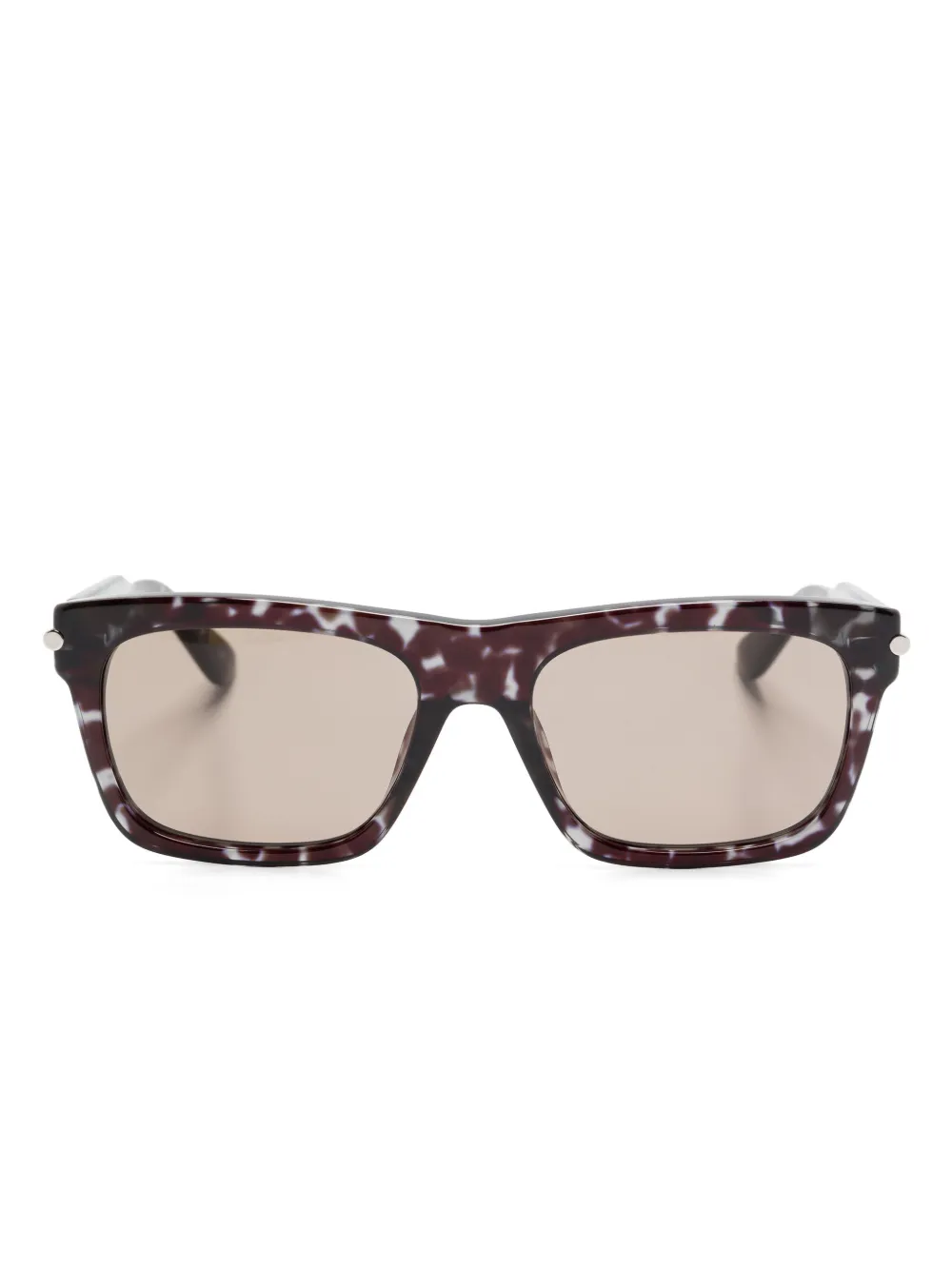 Alexander McQueen square-frame sunglasses | Black | Image 1