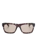 Alexander McQueen square-frame sunglasses - Black