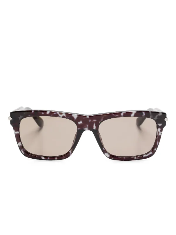 ALEXANDER MCQUEEN ブラックサングラス alexander-mcqueen-am0299s-001-