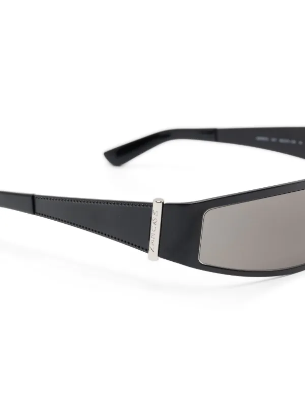 Alexander McQueen スクエアフレーム サングラス | ブラック