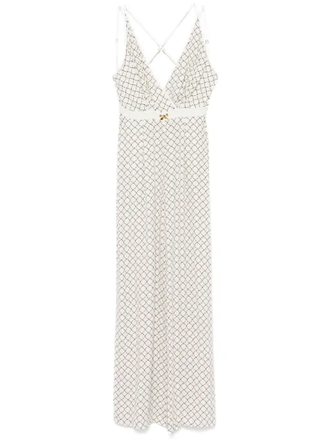 Elisabetta Franchi monogram-print jumpsuit