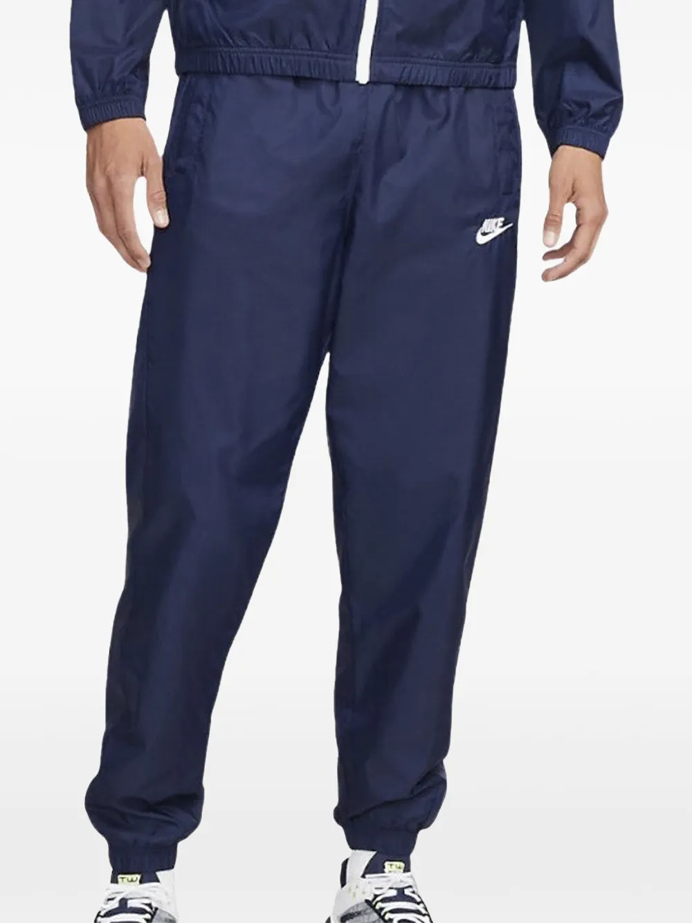 Nike Club "Midnight Navy White" track trousers Blauw